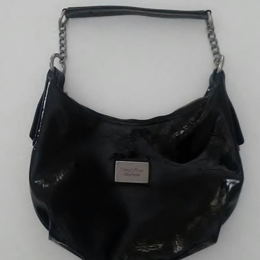 Simply Vera Vera Wang Shoulder Bag Patent Leather